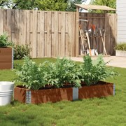 vidaXL Vaso/floreira para jardim 150x50 cm pinho maciço castanho