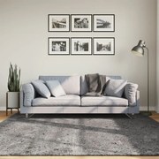 vidaXL Tapete pelo curto macio e lavável HUARTE 200x200 cm antracite