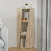 vidaXL Prateleira Lateral Carvalho Sonoma 33 x 32 x 100,5 cm