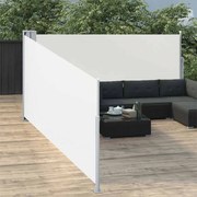 vidaXL Toldo lateral retrátil 100x1000 cm creme