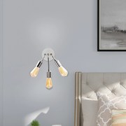 Aplique de Parede Harput – Cromado – 22 cm