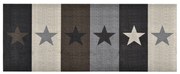 vidaXL Tapete de cozinha lavável com design estrelas 60x180 cm