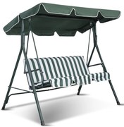 Toldo Tratamento impermeável para Pátio de Jardim Pátio Poliéster Verde-191 x 132 cm