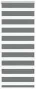 vidaXL Cortina de zebra 65x150 cm largura do tecido 60,9 cm poliéster
