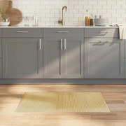 vidaXL Tapete retangular 60x100 cm bambu cor natural clara