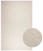 vidaXL Tapete ZIZUR creme 200x290cm aspeto de juta interior e exterior