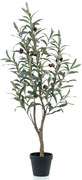 Oliveira artificial com vaso plástico 90 cm