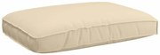 vidaXL Cushion para Palete para Assento Bege 120x80x12 cm em Tecido Oxford