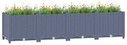 vidaXL Canteiro elevado 160x40x38 cm polipropileno