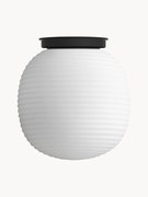 Candeeiro de teto de vidro artesanal Lantern