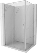 Mexen Exo cabine de duche dobrável 135 x 85 cm, transparente, cromado - 819-135-085-01-00