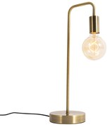 Candeeiro de mesa moderno bronze - Facil