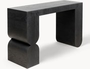 Consola em madeira artesanal Curve
