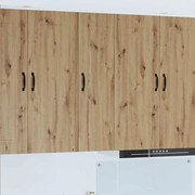 vidaXL Armário de Cozinha Carvalho Artesanal 30 x 31 x 100 cm