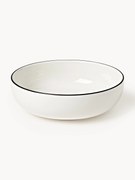 Pratos de sopa pequenos em porcelana Facile, conjunto de 2