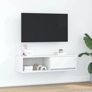 vidaXL Móvel de TV 100x31x25,5 cm derivados de madeira branco