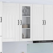 vidaXL Armário de Cozinha Branco Brilhante 40 x 31 x 100 cm