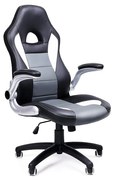 Cadeira gaming ergonómica com apoio lombar | SONGMICS | 48 x 52 x 112 cm | preto | OBG28G.