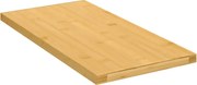 vidaXL Prateleira de parede 40x20x1,5 cm bambu