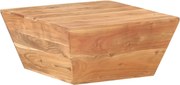 vidaXL Mesa de centro em forma de V 66x66x30 cm acácia maciça