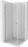 Mexen Lima Duo cabine de duche dobrável 90 x 90 cm, transparente, cromado - 856-090-090-02-00