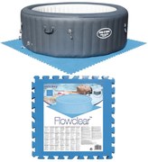 Bestway Protetores para piso de piscinas 8 pcs azul 58220