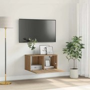 vidaXL Conjunto de Armário de TV Carvalho Artisan Madeira Derivada