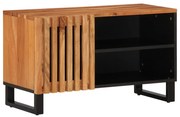 vidaXL Móvel de TV 80x34x46 cm madeira de acácia maciça