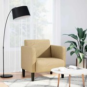 vidaXL Poltrona com apoio de braços 54 cm tecido corduroy verde cinzento