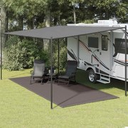 vidaXL Tapete de campismo para tenda 250x550 cm antracite