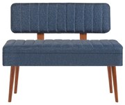 Banco Vina – Nogueira – 110 x 82,5 x 40 cm