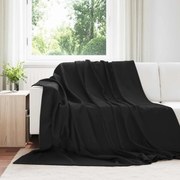 vidaXL Cobertores de Sofá 24 pcs Preto 240 x 220 cm Lã