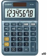 Calculadora Casio MS-80E Azul (10 Unidades)