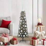 vidaXL Árvore de Natal Artificial Verde 120 cm PVC, Plástico e Aço