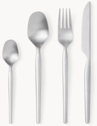 Conjunto de talheres escovados Dorotea, 4 pessoas, conjunto de 16