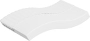 vidaXL Colchão de espuma p/ criança médio suave 80x160 cm