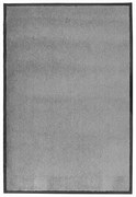 vidaXL Capacho 60x90 cm cinzento