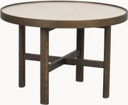 Mesa de centro redonda em madeira de carvalho Marsden, Ø 60 cm