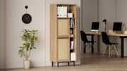 Multi Purpose Cabinet ON10B – Walnut Oak – 160 cm x 45,1 cm x 35,5 cm
