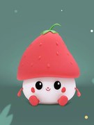 Luz de presença recarregável morango MARY'S  branco