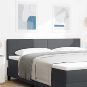 Cabeceira vidaXL Design Simples Cinza Escuro 180 cm Tecido Córdura