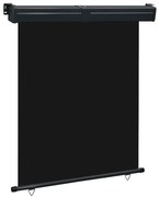 Toldo lateral para varanda 145x250 cm preto