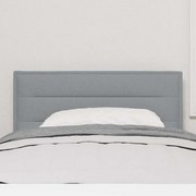 Cabeceira vidaXL Design Linhas Cinza Claro 80 cm em Tecido