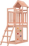 vidaXL Torre de Brincar Castanho Madeira Sólida de Douglas