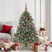 vidaXL Árvore de Natal Artificial Verde 150 cm PVC, Plástico e Aço