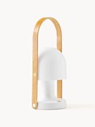 Candeeiro de mesa LED portátil e regulável Followme, com abajur regulável