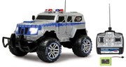 Carro telecomandado Policia amored car Monstertruck 1:12 27MHz LED incl. Bateria e carregador