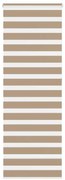 vidaXL Cortina de zebra 85x230 cm largura do tecido 80,9 cm poliéster