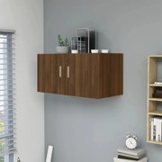 vidaXL Armário de parede 80x39x40 cm madeira proc. carvalho castanho