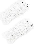 VidaXL Redes para feno 2 pcs retangular 90x60 cm PP branco